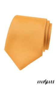 Zlatá pánská kravata
